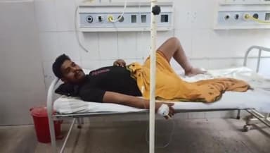 जमुई: विद्यापीठ चौक के समीप बोलेरो ने सड़क किनारे खड़े बाइक सवार को मारी टक्कर,अस्पताल में कराया भर्ती