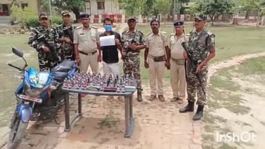 हरलाखी: हरिने एसएसबी व हरलाखी पुलिस के संयुक्त करवाई में नशीली व प्रतिबंधित दवा, करेंसी, बाइक, मोबाइल चाकू के साथ एक गिरफ्तार