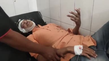 भिनगा: बैरिया कुंडी के पास दो बाइकों की हुई भिड़ंत एक बाइक चालक युवक घायल