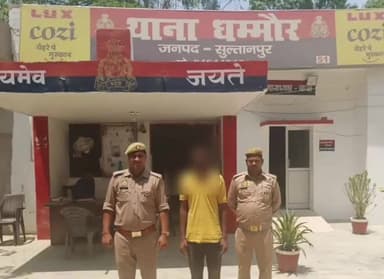 सुल्तानपुर: धम्मौर पुलिस ने भाईं चौराहे नहर पुलिया के पास से अवैध तमंचे व कारतूस के साथ युवक को किया गिरफ्तार