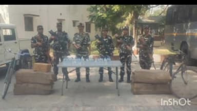 हरलाखी: गंगौर एसएसबी ने इंडो नेपाल बॉर्डर पर 600 बोतल शराब दो साईकिल किया जब्त, मौके से धंधेबाज फरार