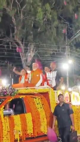 भोपाल के मन मे मोदी,  रोड शो मे लाखों की संख्या मे जनता ने मोदी जी का अभिनन्दन किया#Bhopal#mp#modi#