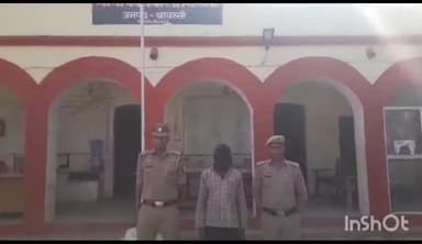 भिनगा: जंगल ग्राम भुंजंगा रोड से एक आरोपी हुआ गिरफ्तार, तलाशी के दौरान बरामद हुआ 540 ग्राम अवैध गांजा