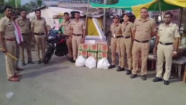 समुद्रपूर: लोकसभा निवडणुकीच्या पुर्व संध्येवर समुद्रपुर पोलिसांची निंबा येथिल जंगल शिवारात अवैध दारू विरोधात मोठी कारवाई