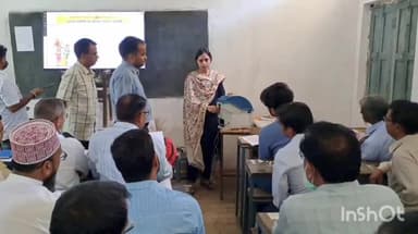 भिनगा: अलक्षेन्द्र इंटर कॉलेज भिनगा में पीठासीन अधिकारी को दिया गया प्रशिक्षण, नदारत 3 लोगों पर प्राथमिकी दर्ज करने के निर्देश