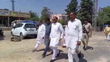 पंचकूला: कालका विधायक प्रदीप चौधरी ने किया रायपुर रानी अनाज मंडी का दौरा, फसल उठान को लेकर अधिकारियों से की बात