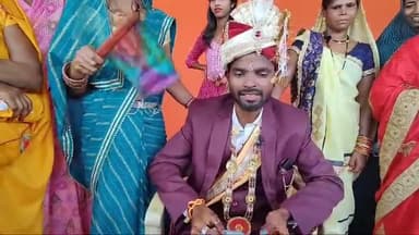 विश्रामपुरी के रोगाडीह में सोनी परिवार ने बारात प्रस्थान से पहले निभाया अपना लोकतंत्र के प्रति कर्तव्य