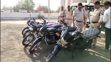 जयसिंहनगर: दरैन सहित अन्य जगहों पर पुलिस ने दबिश देकर चोरी गई सात मोटरसाइकिल को किया जब्त, की कार्रवाई