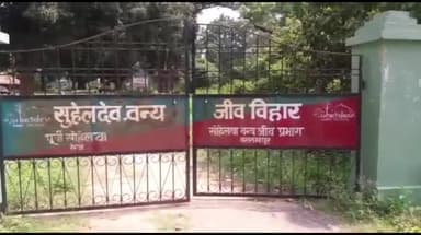 भिनगा: गब्बापुर से रामपुर बांध मार्ग स्थित फार्म के पास तेदुए ने बकरी पर हमला कर काट दिया गला, बाल बाल बची बकरी चरा रही बालिका