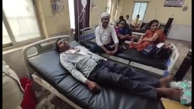 गोपालगंज: काली स्थान रोड पर ज़मीन का दाखिल खारिज कराने गए युवक की कर्मचारी ने की जमकर पिटाई, सदर अस्पताल में भर्ती