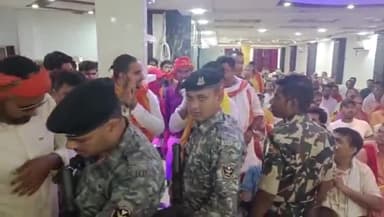 बिहिया: बिहिया नगर में एनडीए की बैठक में केंद्रीय मंत्री आरके सिंह हुए शामिल