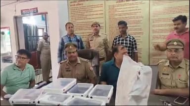 कोल: गांधी पार्क पुलिस ने अवैध शस्त्र फैक्ट्री का किया भंडाफोड़, 10 अवैध तमंचे व उपकरण के साथ 1 अभियुक्त गिरफ्तार 1 फरार