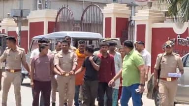 गाज़ीपुर: फर्जी किन्नरों का आतंक,पिकेट ड्यूटी पर तैनात पुलिस कर्मियों के साथ मारपीट और फायरिंग मामले में 9फर्जी किन्नर गिरफ्तार-SP