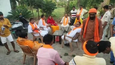 संदेश: संदेश विधानसभा क्षेत्र में बिहार सरकार के क्षम संसाधन मंत्री ने जनसम्पर्क किया