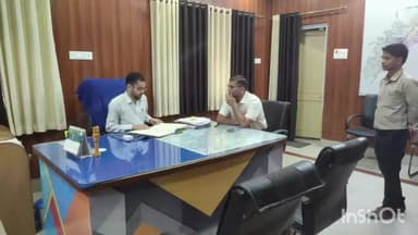 गंगापुर: जिला कलक्टर ने किया उपखण्ड अधिकारी कार्यालय का औचक निरीक्षण