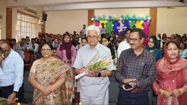 हज़ारीबाग: विभावि के अंग्रेजी विभाग में साहित्य महोत्सव "युफोरिया" का आयोजन