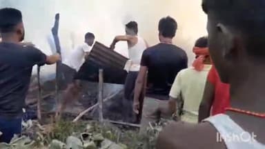 बेनीपट्टी: बिस्फी प्रखंड क्षेत्र के काजी टोल चपरिया में अगलगी की घटना में 8 वर्षीय बच्ची की मौत व एक महिला हुई घायल