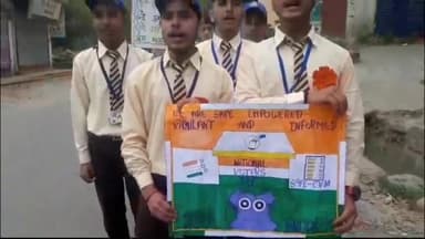 चम्बा: मंगला में मतदाता जागरूकता रैली का आयोजन किया गया