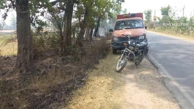 हुसैनगंज: बली मोड़ के समीप असमाजिक तत्व के लोगों ने लगाई आग दर्जनों पेंड जले अग्निशमन वाहन की मदद से आग पर पाया गया काबू