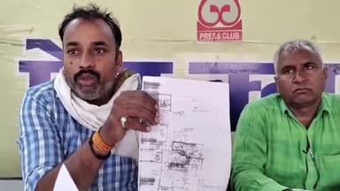 गोरखपुर: गगहा थाना क्षेत्र का रहने वाला पीड़ित पहुंचा गोरखपुर  प्रेस क्लब प्रेस वार्ता कर जमीन बचाने की लगाई गुहार