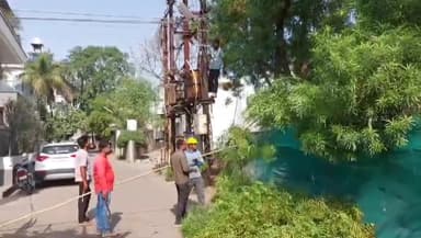 मंदसौर: वर्षा ऋतु शुरू होने से पहले मंदसौर में एमपीवी विभाग द्वारा अलग-अलग क्षेत्र में किया गया मेंटेनेंस का कार्य शुरू