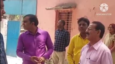 आंदर: सुल्तानपुर विद्यालय में लोकसभा चुनाव को लेकर मतदान केंद्रों का बीडीओ ने किया निरीक्षण