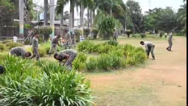 कोंडागांव: नगर पालिका परिषद द्वारा पार्क और बांधा तालाब में आईटीबीपी ने चलाया स्वच्छता अभियान।