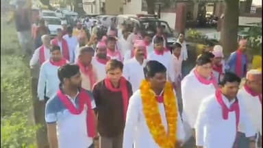 सांसद प्रत्याशी भागीदारी पार्टी गोरखपुर सदर शिव शंकर प्रजापति जी के समर्थन रोड शो को संबोधित किया