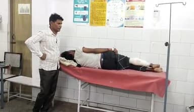 बीसलपुर: खंडेपुर गांव में आरी वाले तारों में उलझकर युवक हुआ घायल हालत गंभीर जिला अस्पताल रेफर।