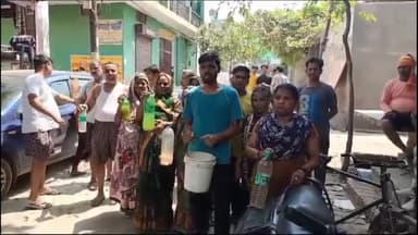 कोल: सराय पीतंबर में दूषित पानी के विरोध में क्षेत्रीय लोगों ने किया प्रदर्शन, दूषित पानी से फैल रही बीमारियां