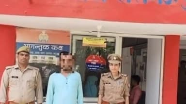 मलिहाबाद: थाना माल पुलिस ने रंगदारी मांगने वाले शातिर अभियुक्त को दबिश देकर किया गिरफ्तार