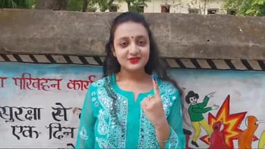 मुंगेर: मुंगेर के स्वीप इलेक्शन आईकॉन श्रीजासेन गुप्ता ने पहली बार की मतदान लोगों से मतदान करने की की अपील