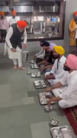 #प्रधानमंत्री ने #पटना #साहिब #गुरुद्वारे में सेवा की
