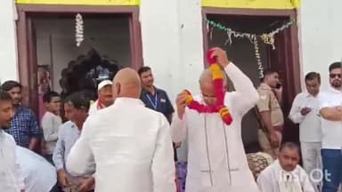 रायबरेली: देदौर गांव पहुंचे छत्तीसगढ़ के पूर्व मुख्यमंत्री भूपेश बघेल का पटेल समाज के लोगों ने किया भव्य स्वागत