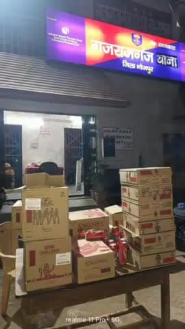 उदवंत नगर: बामपाली से पुलिस ने 135.84 लीटर अग्रेंजी शराब डिजायर कार से जब्त किया