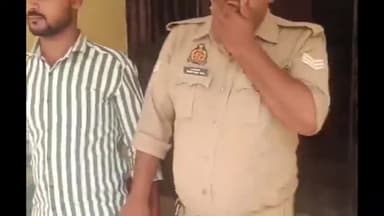 मंझनपुर: धर्म परिवर्तन मामले में फरार अभियुक्त को पुलिस ने अफजलपुर वारी पुलिया से किया गिरफ्तार