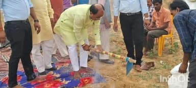 चितरंगी: रजमिलान में जेएसपी मेमोरियल कॉन्वेंट स्कूल का देवसर विधायक राजेंद्र मेश्राम ने किया निर्माण कार्य का भूमिपूजन