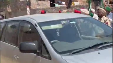 ਗਿੱਦੜਬਾਹਾ: ਪਿੰਡ ਲੂੰਡੇਵਾਲਾ ਵਿੱਚ ਭਾਰਤੀ ਕਿਸਾਨ ਯੂਨੀਅਨ ਸਿੱਧੂਪੁਰ ਨੇ ਭਾਜਪਾ ਦੇ ਉਮੀਦਵਾਰ ਹੰਸ ਰਾਜ ਹੰਸ ਦਾ ਕੀਤਾ ਤਿੱਖਾ ਵਿਰੋਧ