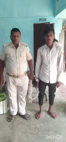 शिवहर: प्राइवेट शिक्षिका को छेड़ने की आरोप में पुलिस ने ताजपुर से गिरफ्तार कर एक आरोपी को भेजा जेल