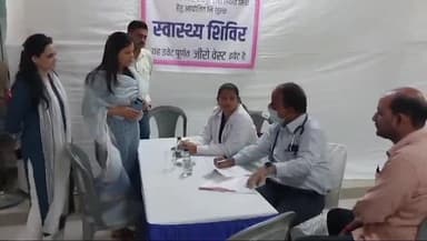 सांगानेर: नगर निगम ग्रेटर मुख्यालय में सफाई कर्मियों के लिए निशुल्क जांच शिविर आयोजित