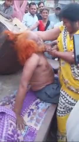 ग्वालियर गिर्द: बुजुर्ग व्यक्ति की महिला ने जमकर की मारपीट, पड़ाव थाना क्षेत्र की घटना