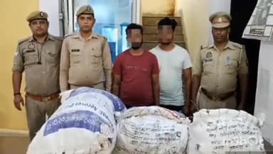 हाथरस: हाथरस गेट पुलिस व ANTF यूनिट आगरा जोन ने 02 गांजा तस्कर किये गिरफ्तार, कब्जे से अवैध गांजा, एक आयशर कैंटर गाडी की बरामद