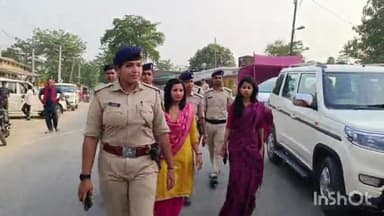 शिवहर: लोक गायिका मैथिली ठाकुर ने शिवहर शहर में किया रोड शो, कहां 25 मई को मतदान अवश्य करें