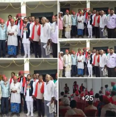 लोकसभा 73  जौनपुर, #सदर के #इंडिया_गठबंधन के #प्रत्याशी
#पूर्व_मंत्री_बाबू_सिंह_कुशवाहा जी को जीतने के लिए....
 और #समस्त_देवतुल्य_जनता  से #अपील किया।