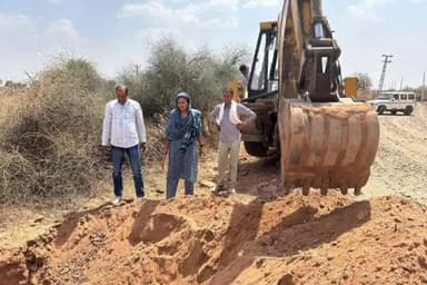 खींवसर: खींवसर उपखंड क्षेत्र में नहरी पाइप लाइन से अवैध पानी के कनेक्शन काटे, थाने में दी रिपोर्ट