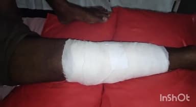 बिजनौर: गांव उमरी खदाना में नाली में पाइप डालने को लेकर चचेरे भाई ने अपने तहरे भाई पर किया हमला