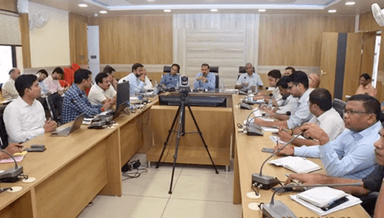 सिंगरौली: मतगणना दिवस के तैयारियो को लेकर कलेक्टर की अध्यक्षता में बैठक आयोजित, सभी तैयारियो को समय पर पूर्ण कर पालन प्रतिवेदन प्रस्तुत करे- चन्द्रशेखर शुक्ला