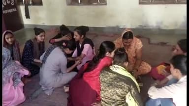 रामगढ़ पचवारा: महात्मा गांधी राजकीय विद्यालय डिडवाना में अभिरुचि एवं कौशल विकास शिविर का शिक्षा के अधिकारीयों ने किया निरीक्षण