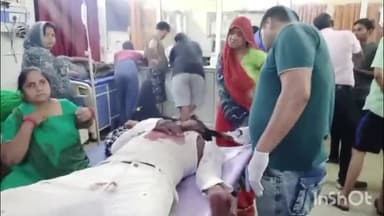 हाथरस: गांव वरामई में मामूली बात को लेकर दबंगों ने व्यक्ति को मारपीट कर किया घायल, अस्पताल में भर्ती