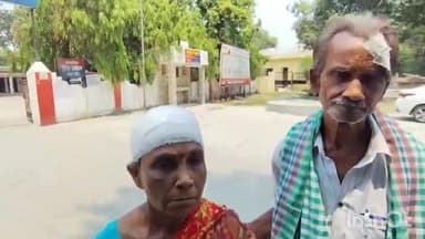 लखीमपुर: गढ़ी रोड शिवपुरी में दामाद ने सास ससुर पर किया जानलेवा हमला, पुलिस ने नहीं की कार्रवाई तो पीड़ित दंपति पहुंचे SP ऑफिस